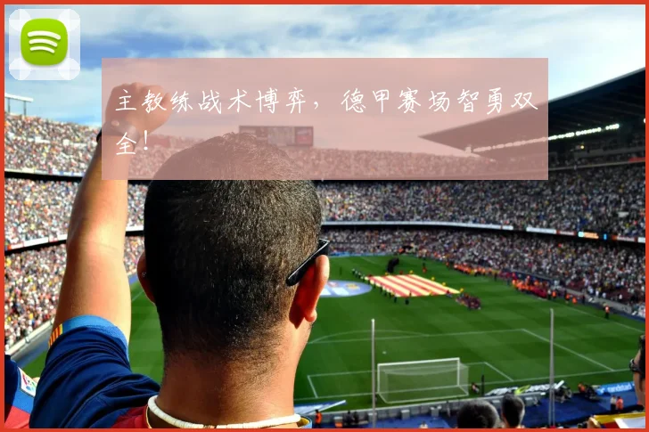 主教练战术博弈,德甲赛场智勇双全!